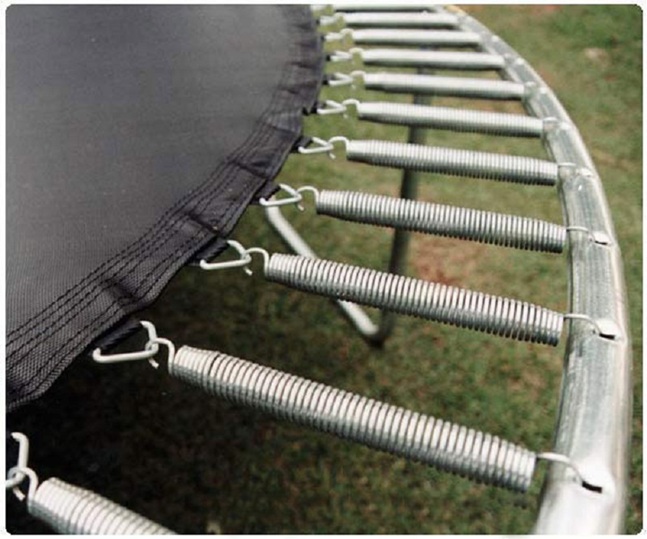 ترامپولین و کاربرد فنر مرغوب در ساخت انواع آن